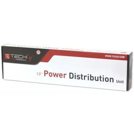 Listwa Zasilająca Rack 1u 8x Schuko, Kabel C14, Włącznik, 2m